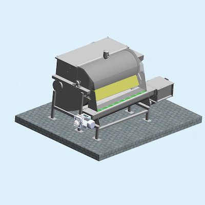 Rotary Drum Screen Compactor customized equipment wwtp | SEFT