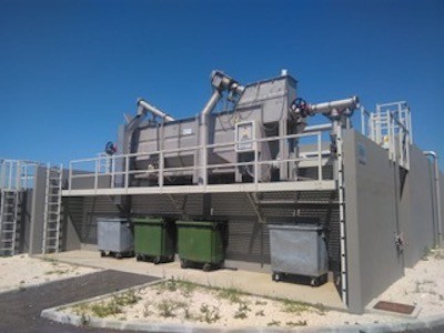 Impianto compatto di pretrattamento acque reflue SEFT