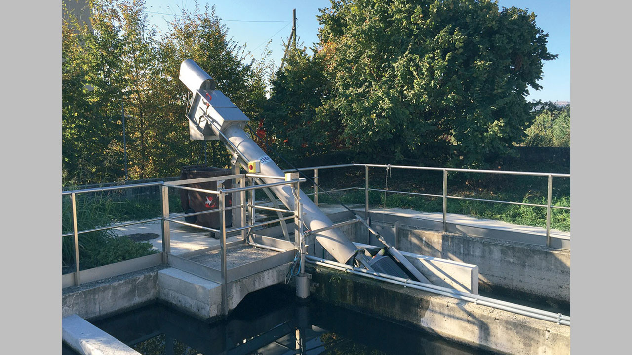 Tamiz tornillo a tambor rotativo o cesta SEFT