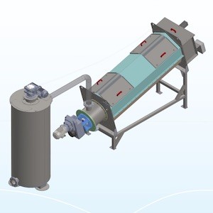 Screw Press for Sludge Treatment