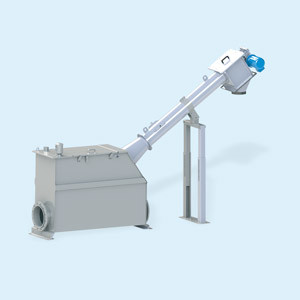 Screw Screen Compactor in tank