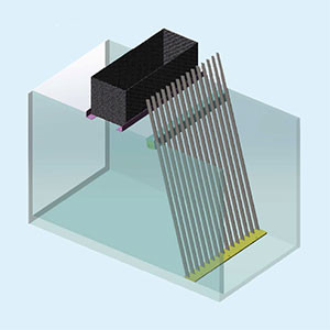 Manual Bar Screen dwg customized equipment wwtp by SEFT