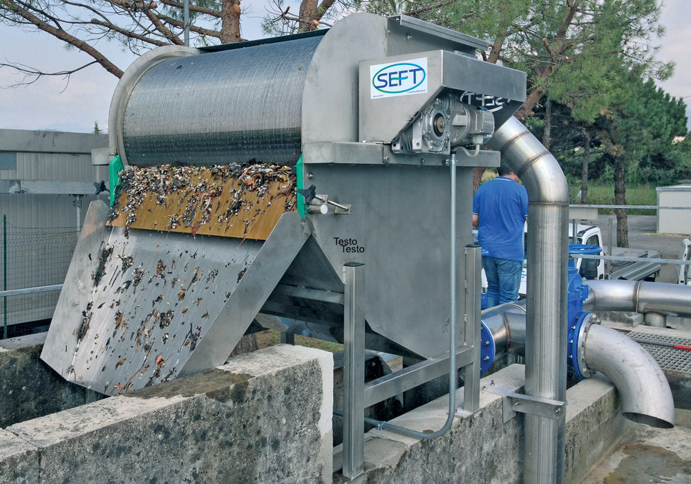 Rotating Filtering Drum Screen SEFT IFAT 2020