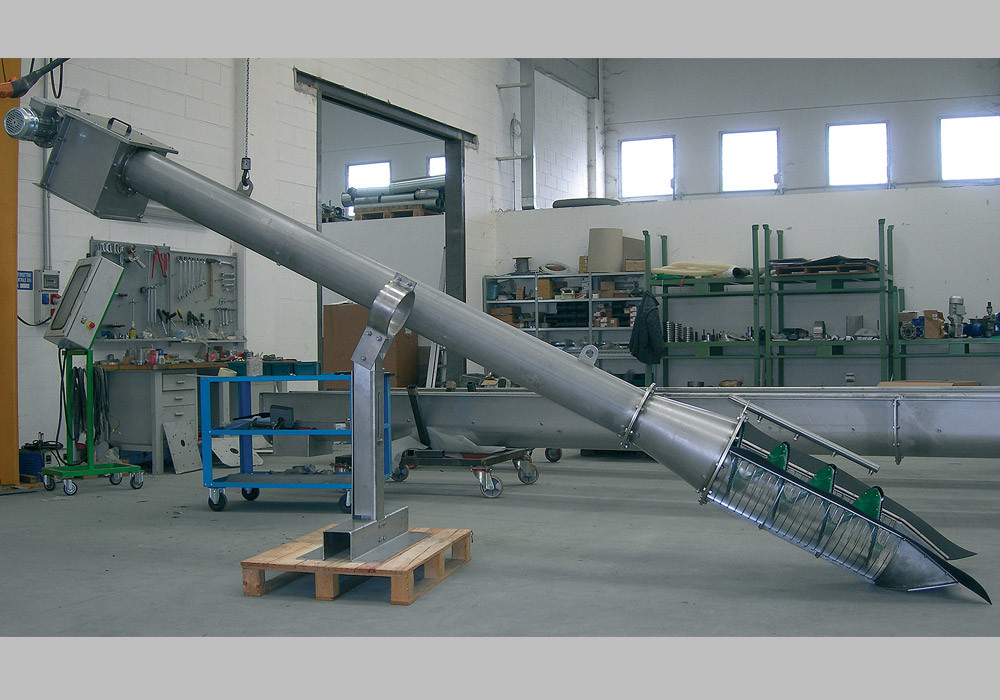 Filtro coclea per grigliatura fine acque reflue | SEFT