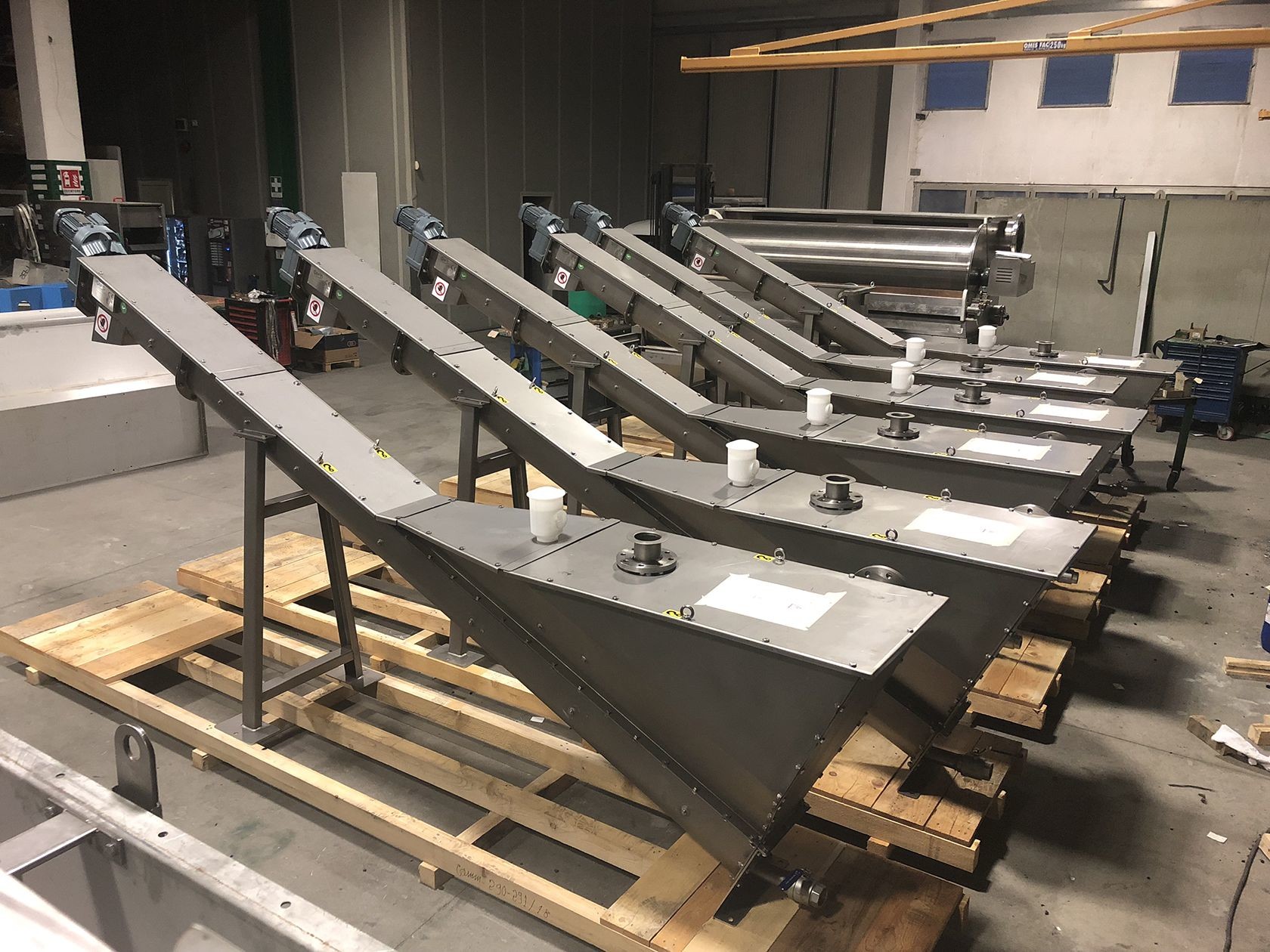 Classificatore sabbie - dissabbiatori SEFT - produzione e vendita